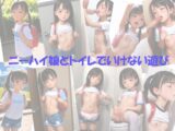 ニーハイ娘とトイレでいけない遊び